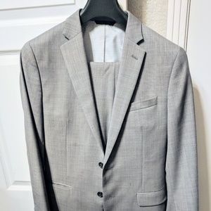 Banana Republic Modern Slim Wool Suit + Pant